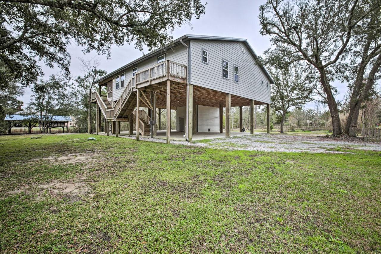 Waterfront Bay St Louis Beach House With Deck! Bay St. Louis Zewnętrze zdjęcie